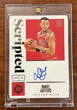 Daniel Gafford 2019-20 Scripted Rookie Auto Dallas Mavericks /99 #148