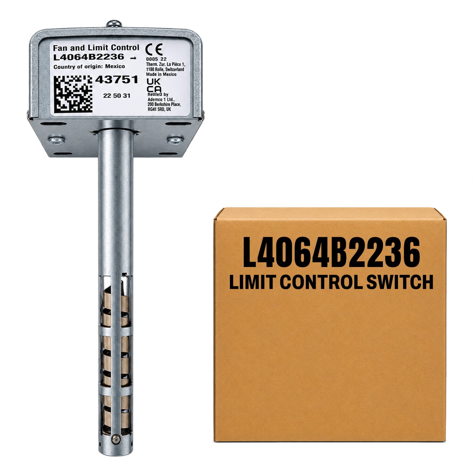 Limit Control Switch for Honeywell - Part# L4064B2236