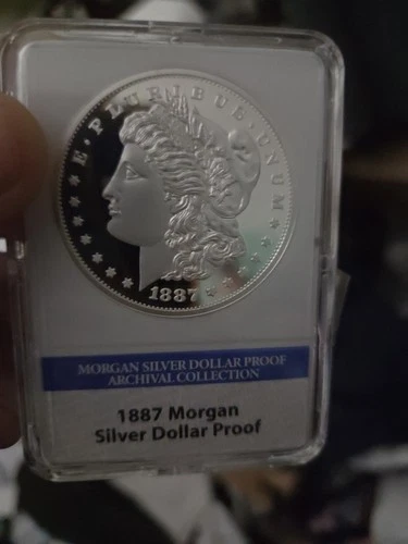 1887 Silver Morgan Proof