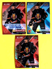 ADAM KLAPKA LOT 3 ROOKIE 2024-25 ALLURE RED RAINBOW AUTO, RED RAINBOW, BASE #149