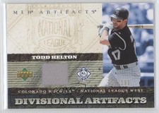 2007 Upper Deck Artifacts Divisional Retail Todd Helton #DA-TH HOF 1c7