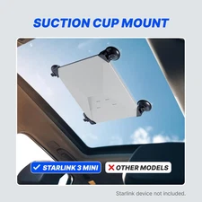 Suction Cup Mount Starlink Mini Adjustable Car Van Boat RV Windows Strong Incl.