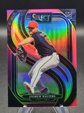 2025 Panini Select Andrew Walters RC Premier Level Pink Prizm /199 Gaurdians