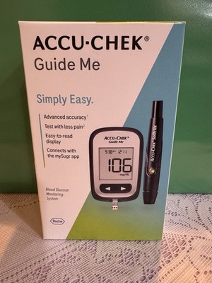 Accu-Check Guide Me Blood Glucose Monitoring System NEW EXP 08/11/28