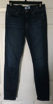 NWOT - Sz 28 Paige Verdugo Ankle Skinny Jeans, Dark Wash