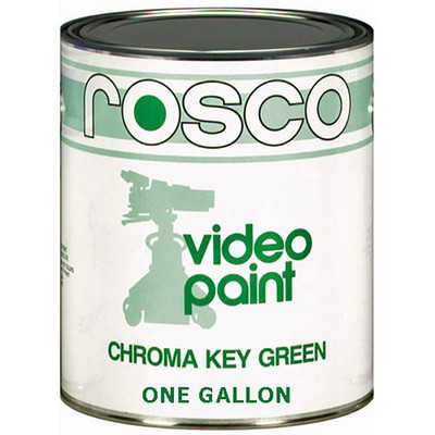 Rosco Chroma Key Matte Green Paint - Gallon
