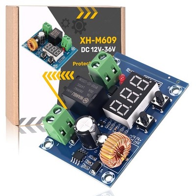 Seloky 3PCS Digital Low Voltage Disconnect Switch 12V-36V DC Over-Discharge...