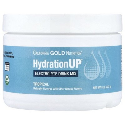 California Gold Nutrition, Elektrolyt-Trinkmischung, Kalium, Vitamin C+E, 227g
