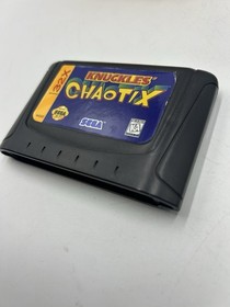 Sega Genesis 32X Game Knuckles Chaotix CIB Complete In Box Authentic Tested✅