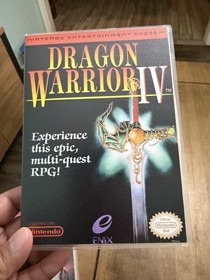 Dragon Warrior 1 2 3 4 NES Replacement Cases Boxes