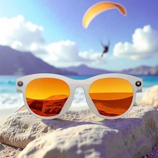 Smart Glasses AI Translation Real-Time Translator bluetooth Sunglasses HD Video