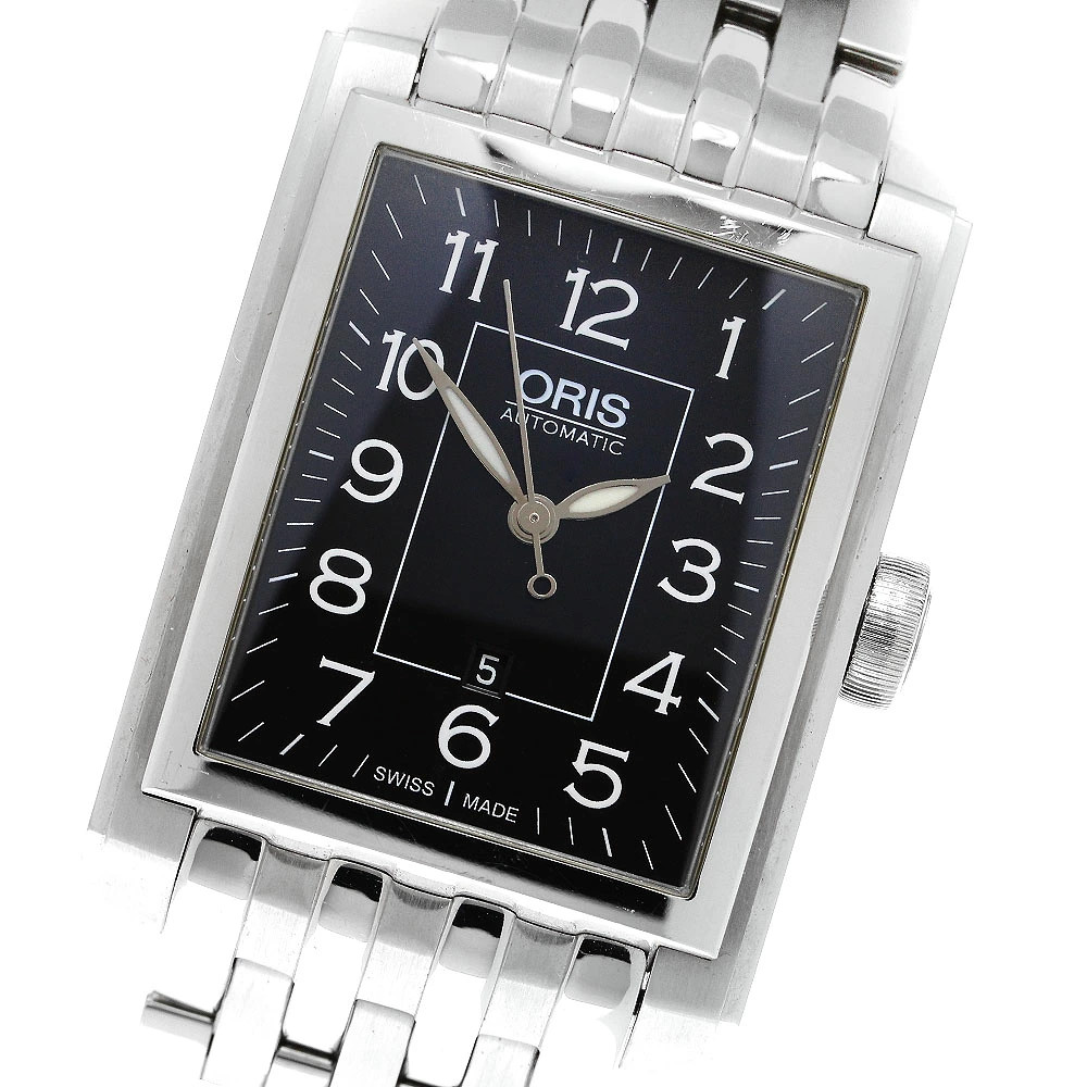 ORIS 7657 Rectangular Date Automatic Winding Men's - image 1