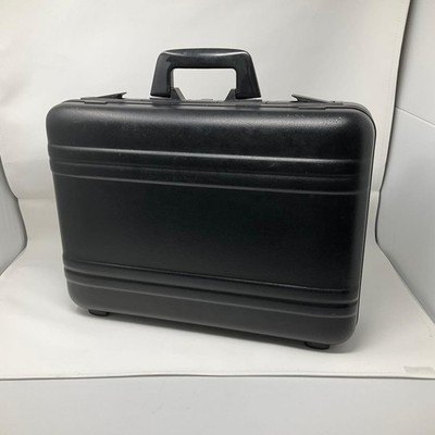 ZERO HALLIBURTON Attache Case Briefcase Business Bag Black