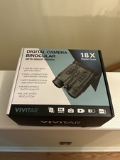 Vivitar Digital Camera Binoculars Night Vision Green 18X Zoom