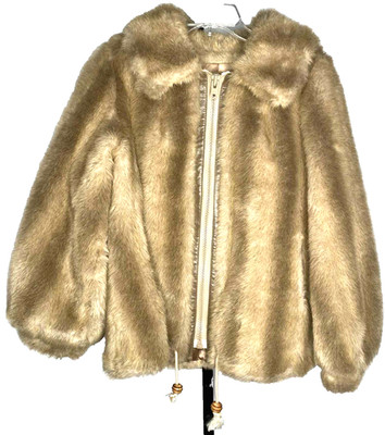 Vintage Royal Minky Hillmoor New York Faux Fur Coat Women's USA mob wife luxury
