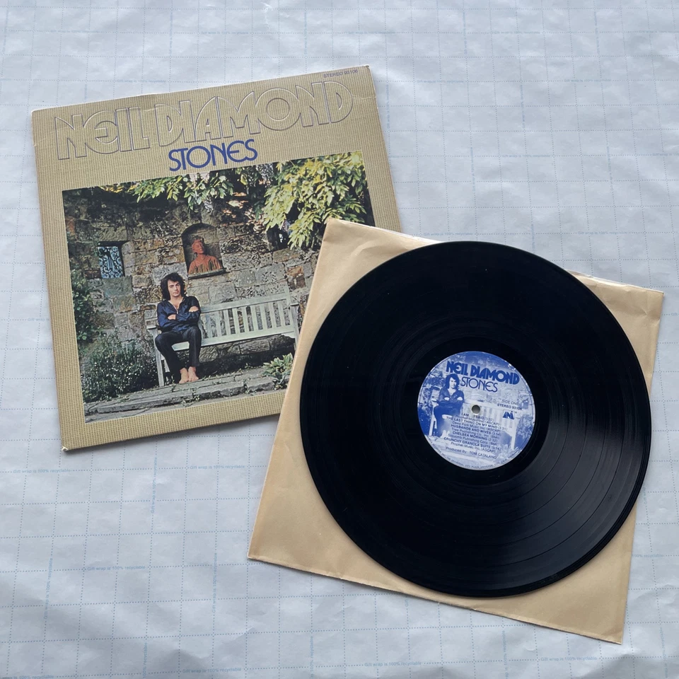NEIL DIAMOND STONES VINYL LP Record**93106 UNI Original Pressing MCA 1971 USA - Image 2 of 4