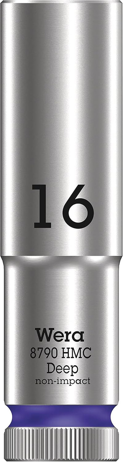 Wera 8790 HMC Deep 16.0mm | Bussola Lunga 1/2" per Meccanica di Precisione
