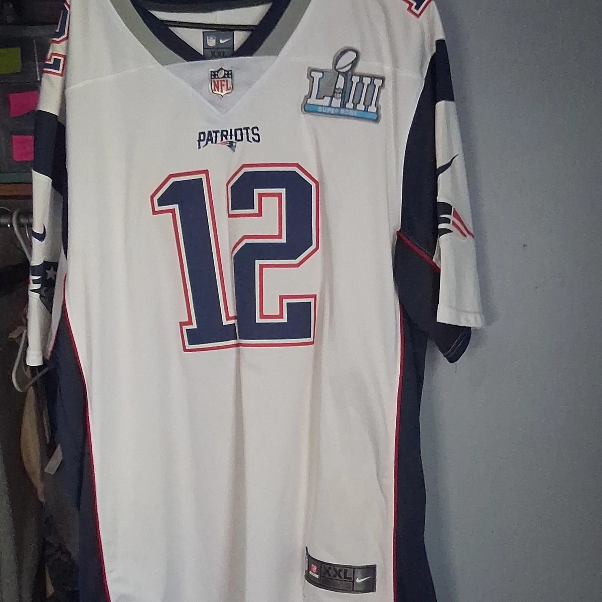 ナイキ NFL ブレイディ #12 XXL 優勝モデル スーパーボウルLI Nike Tom Brady Super Bowl NFL Jerseys for sale | eBay