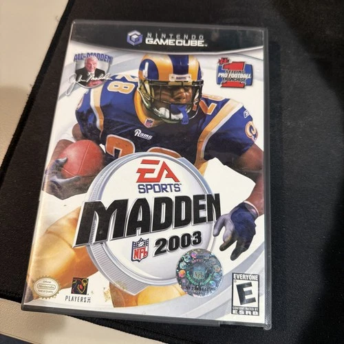 Madden NFL 2003 (Nintendo GameCube, 2002) Complete w Case & Manual