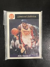 1991 Front Row Billy Owens Limited Edition Sealed (15) Card Set W/ Offical COA