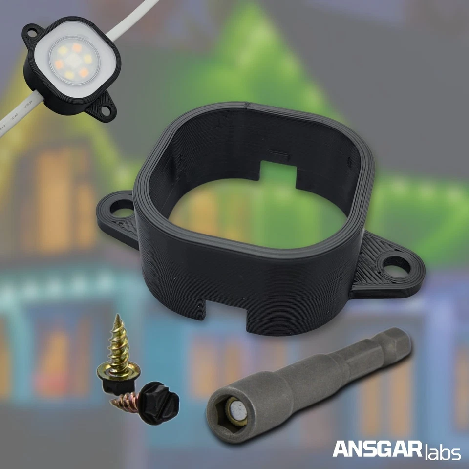 Mounting Brackets & Screws for Govee PRO (H706) Permanent Outdoor Lights - Image 2 of 4