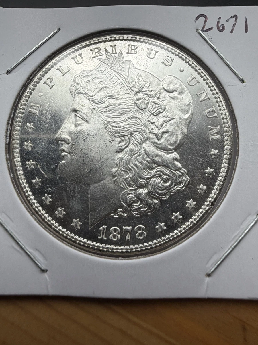 Uncirculated Silver 1878 Year Morgan US Dollars (1878-1921) for Uncirculated Silver 1878 Year Morgan US Dollars (1878-1921) for