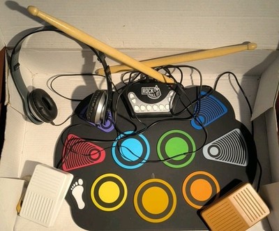 Color Code Drum Kit Rock and Roll It! - TESTED Flexible Roll- NO AC POWER,  READ