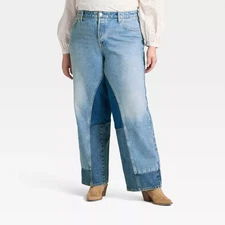 Women's Mid-Rise 90's Baggy Denim Jeans - Universal Thread
