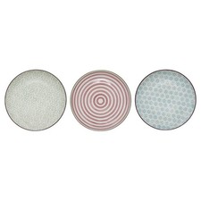 Bloomingville Patrizia Teller 3er 20cm Keramik Tellerset Speiseteller Essteller