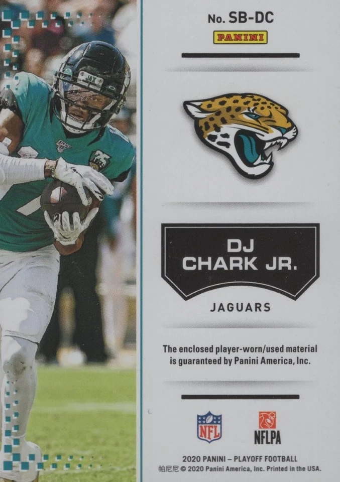 2020 Playoff Sundays Best Jerseys #17 D.J. Chark Jr. Jersey - FB - Image 2 of 2