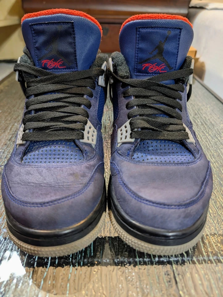 Air Jordan 4 Leal Azul Nuevo Foto 2 de 4