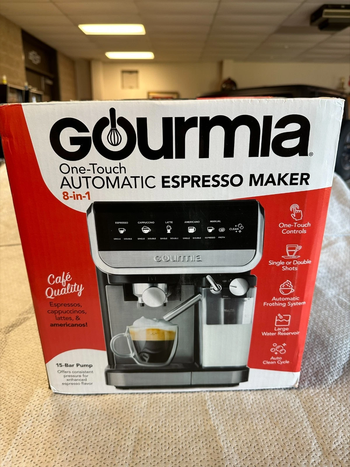 Gourmia Automatic Espresso maker