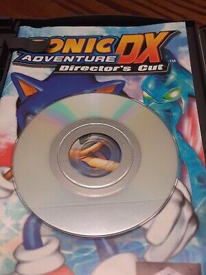 Sonic Adventure DX Directors Cut GameCube MANUEL ONLY