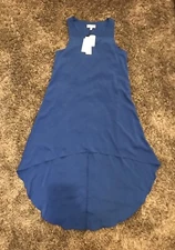 MM Couture Dress Blue - Xs -NWT