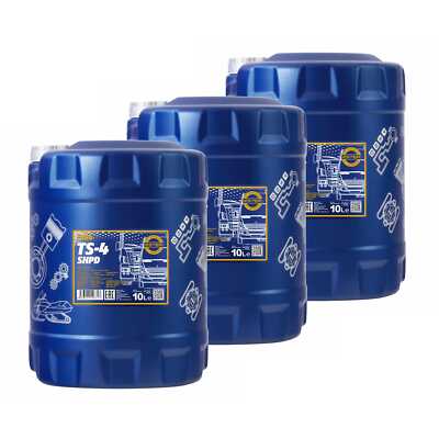 3x10 Liter MANNOL TS-4 SHPD 15W-40 Motoröl API CI-4 Plus CI-4/CH-4/SL ACEA E7