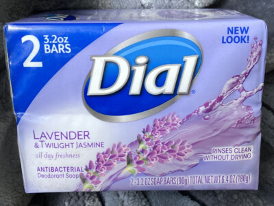 Dial Antibacterial Bar Soap Lavender Twilight Jasmine Ounce