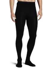 Capezio Men's Knit Footed Tights With Back Seams - MT11