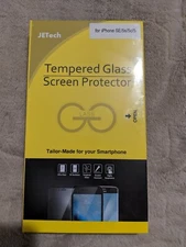 JETech Screen Protector for iPhone SE 5s 5c 5 Tempered Glass Film 2-Pack