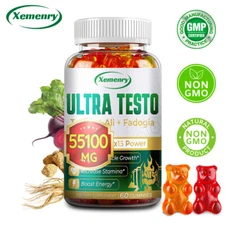 Ultra Testo - Horny Goat Weed - Testosterone Booster, Muscle Health, Endurance