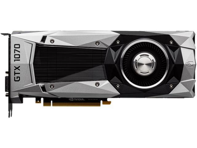 NVIDIA GTX 1070 8GB Founders Edition Graphics Card 812674020785|