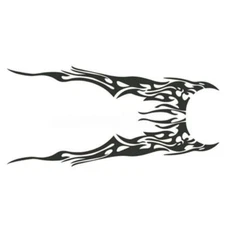 Car Body Decal Vinyl Flame Graphics Side Sticker Racing Sport Decals Accessories
