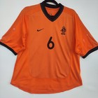 Netherlands 2000 - 2002 Nike Away Football Shirt #6 Seedorf | Men's Medium
