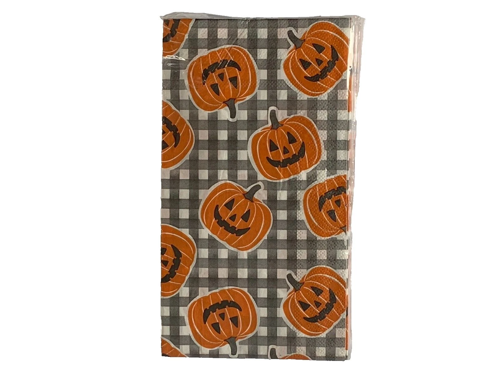 Halloween Checked Party Tableware & Serveware