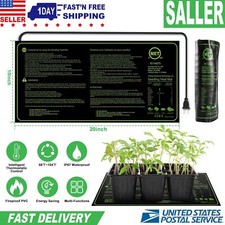 10x 20in Durable Seedling Heat Mat Waterproof Plant Hydroponic Heating Pad Plant