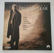PRIMAL FEAR LASERDISC, RICHARD GRERE, WIDESCREEN, NEW FACTORY SEALED ON SALE