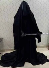 Medieval Nazgul Costume, Ring Wraith Black Rider Suit, Perfect Halloween Costume