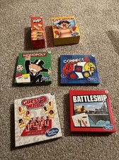 2022 McDONALD'S Hasbro Gaming Board Game HAPPY MEAL TOYS Complete Set Brand New