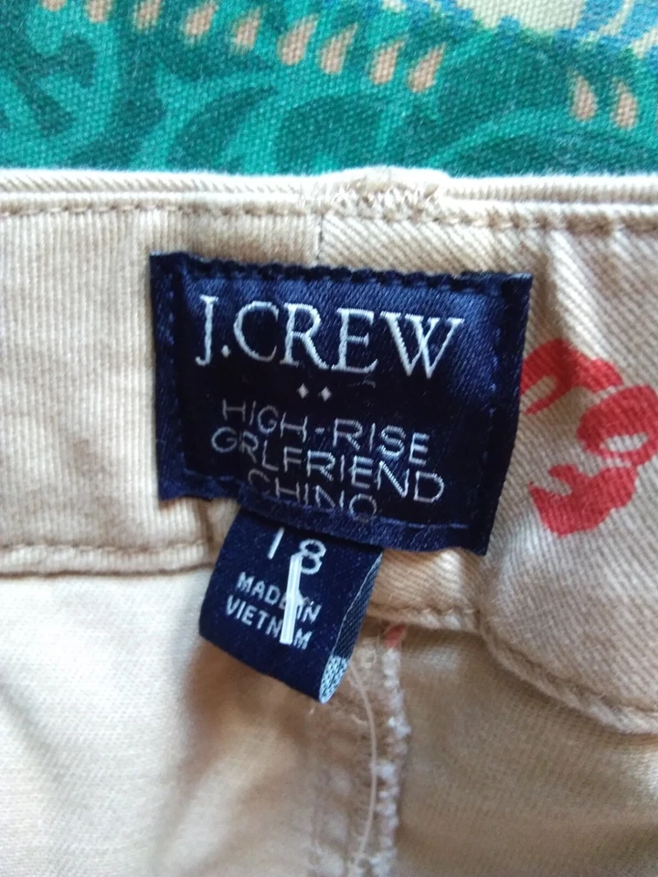 Pantaloni Donna J. CREW, cotone elasticizzato, Taglia 54,nuovo - Immagine 4 di 4