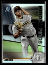 Joey Cantillo - 2020 Bowman Chrome Hidden Finds #HF-JC San Diego Padres