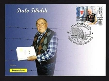 Italy 2021: Italo Tibaldi, Mauthausen - Official Postcard Italiane